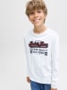JACK & JONES Junior Longsleeve "Logo" wit