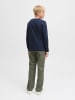 JACK & JONES Junior Longsleeve "Logo" in Dunkelblau