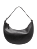 Marc O´Polo Leder-Schultertasche in Schwarz