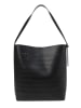 Marc O´Polo Leder-Schultertasche in Schwarz