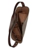 Marc O´Polo Leder-Schultertasche in Braun