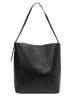 Marc O´Polo Leder-Schultertasche in Schwarz