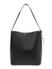 Marc O´Polo Leder-Schultertasche in Schwarz