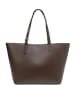 Marc O´Polo Skórzany shopper bag w kolorze brązowym