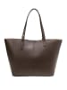 Marc O´Polo Skórzany shopper bag w kolorze brązowym