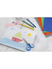 Faber-Castell 2-delige set: Schoolscharen blauw/wit