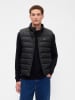 GAP Doorgestikte bodywarmer zwart