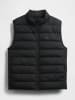 GAP Doorgestikte bodywarmer zwart