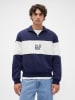 GAP Sweasthirt donkerblauw/wit