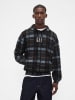 GAP Hoodie in Schwarz/ Blau