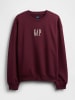 GAP Sweatshirt in Bordeaux