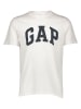 GAP 2er-Set: Shirts in Khaki/ Weiß
