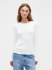 GAP Longsleeve in Weiß