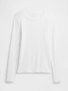 GAP Longsleeve in Weiß