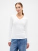 GAP Longsleeve in Weiß