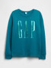 GAP Bluza w kolorze turkusowym