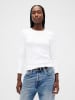 GAP Longsleeve in Weiß