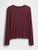 GAP Longsleeve in Bordeaux