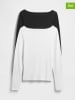 GAP 2er-Set: Longsleeves in Weiß/ Schwarz