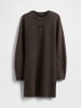 GAP Sweatkleid in Braun