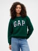 GAP Sweatshirt in Dunkelgrün