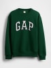 GAP Sweatshirt in Dunkelgrün