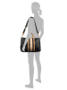 Tom Tailor Shopper in Schwarz - (B)22 x (H)15 x (T)7,5 cm