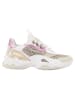Vingino Leren sneakers "Vincia" wit/beige/lichtroze