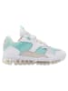 Vingino Leren sneakers "Ariana" turquoise/wit/beige