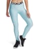Under Armour Legginsy sportowe w kolorze błękitnym