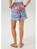 Aniston Shorts in Blau/ Weiß