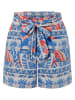 Aniston Shorts in Blau/ Weiß