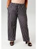 Aniston Broek zwart/wit