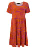 Aniston Jurk paars/oranje