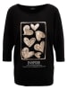 Aniston Longsleeve in Schwarz