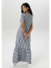 Aniston Jurk donkerblauw/wit