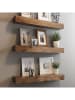 Evila 3-delige set: wandmeubels bruin - (B)13 x (H)60 x (D)11 cm