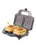 Adler Sandwichmaker "CR 3054" in Silber/ Schwarz