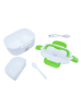 Adler Elektrische lunchbox groen/wit - 1 l