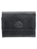 PICARD Leder-Geldbörse "2 Night" in Schwarz - (B)9,5 x (H)7,5 x (T)2,5 cm