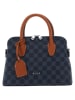 PICARD Henkeltasche "Euphoria" in Dunkelblau/ Camel - (B)28 x (H)21 x (T)10 cm