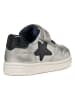 Geox Sneakersy "DJRock" w kolorze srebrnym