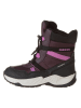 Geox Boots "Sentiero" in Aubergine/ Schwarz