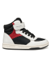 Geox Sneakers "Maltin" in Weiß/ Schwarz in Weiß/ Schwarz