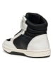 Geox Sneakers "Maltin" in Weiß/ Schwarz in Weiß/ Schwarz