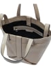 LIEBESKIND BERLIN Leder-Shopper in Taupe - (B)47 x (H)34 x (T)18 cm