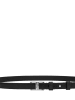 LIEBESKIND BERLIN Leder-Gürtel in Schwarz - (L)85 cm