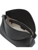 LIEBESKIND BERLIN Leder-Schultertasche in Schwarz - (B)32 x (H)17,5 x (T)12 cm
