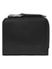 LIEBESKIND BERLIN Leder-Geldbörse "Toni" in Schwarz - (B)11 x (H)9,5 x (T)2 cm