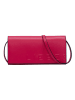 LIEBESKIND BERLIN Leder-Umhängetasche in Fuchsia - (B)21 x (H)11 x (T)2 cm